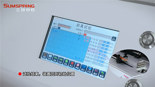 试验结束 试验结束